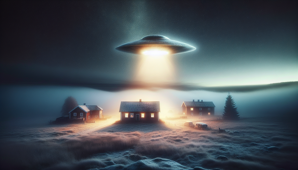 Historical painting of celestial phenomena