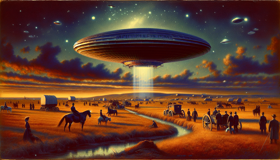 Mystery Airships 1896-1897: America's First UFO Wave