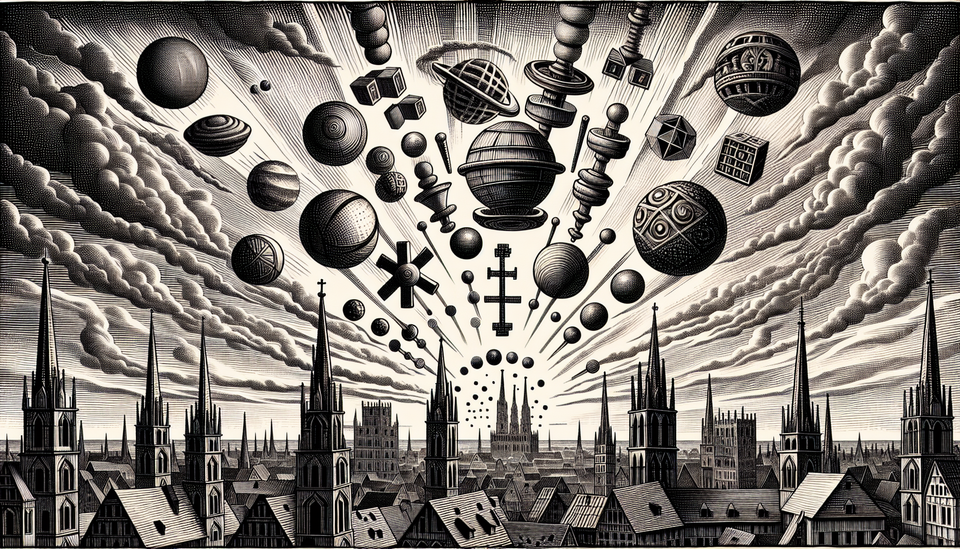 Nuremberg 1561 Aerial Battle