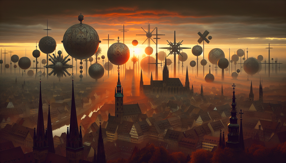 Nuremberg 1561 Celestial Phenomenon