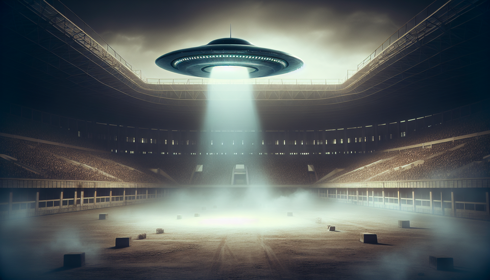 Rome 1954 Stadium UFO