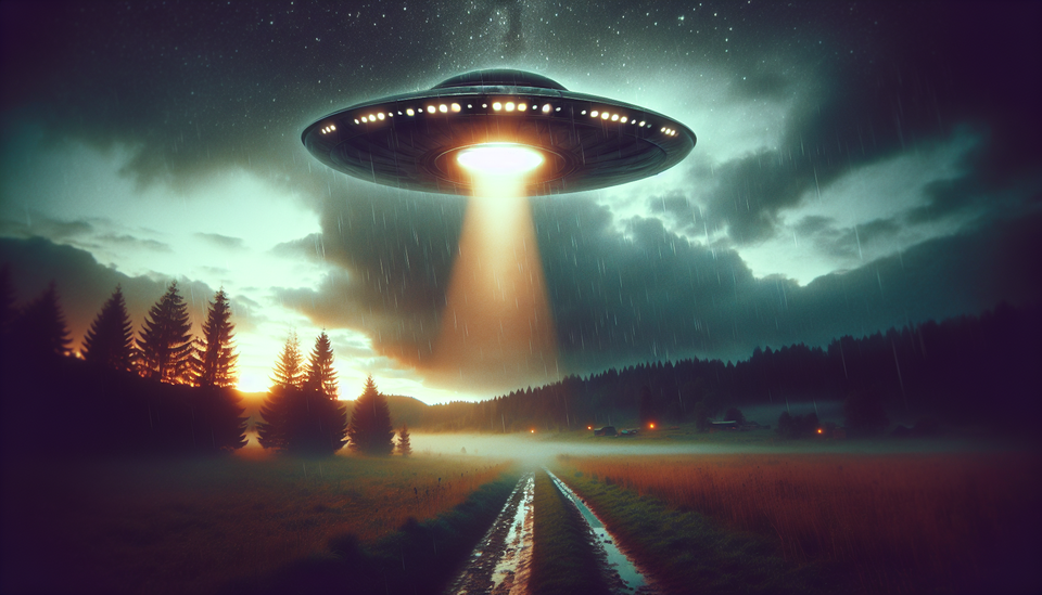 Trinity UFO Crash 1945